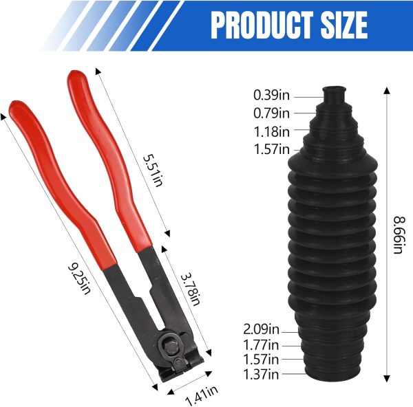 Hbxdeco CV Axle Boot Kit Silicone Flexible-1
