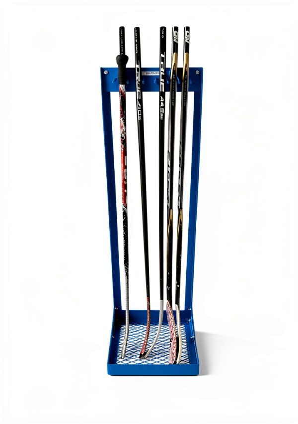 Krusader Blue Hockey Stick Holder for Home Use-1