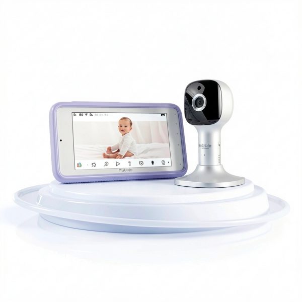 Hubble Connected Smart Baby Monitor Plastic 5 Inch Touch-1
