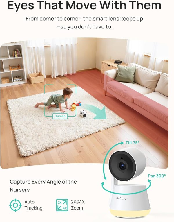 Dr.Care LumiView Plus Smart WiFi Baby Monitor-5