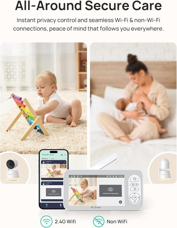 Dr.Care LumiView Plus Smart WiFi Baby Monitor-1