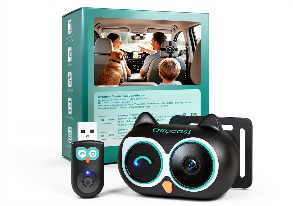 'Ottocast CA520 CarPlay Baby Monitor'