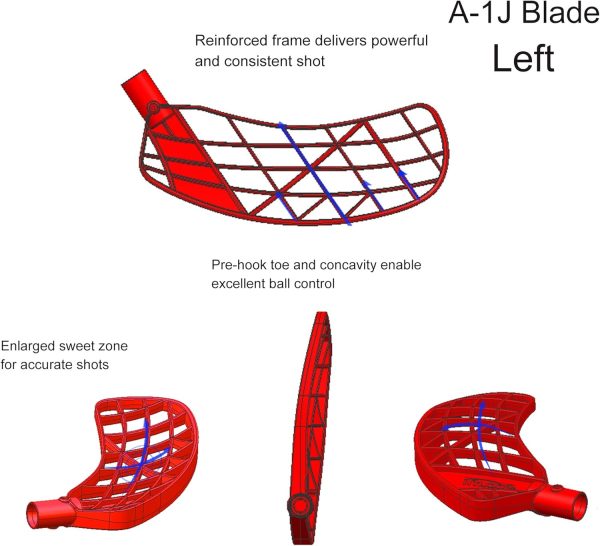 Floorball Team Sets by Accufli Fiberglass Sticks-1