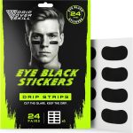 Eye Black Stickers Drip Over Skill Athletic Tape-0