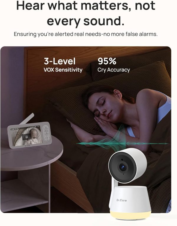 Dr.Care LumiView Plus Smart WiFi Baby Monitor-3