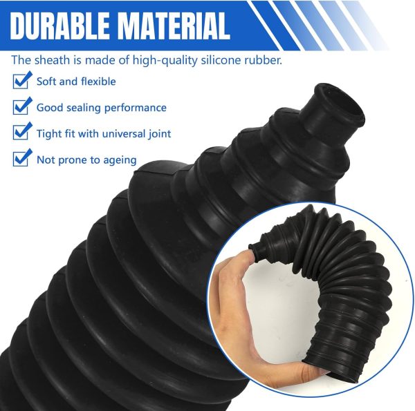 Hbxdeco CV Axle Boot Kit Silicone Flexible-6