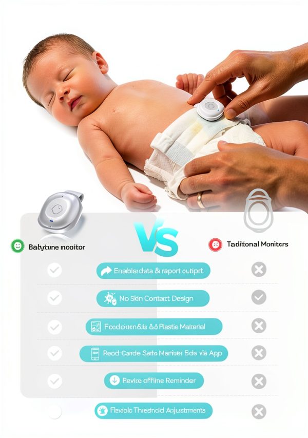 Babytone Smart Sleep Monitor Silicone Clip-5