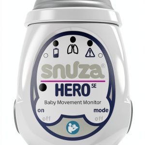 Snuza Hero SE Baby Movement Monitor Grey Plastic-0