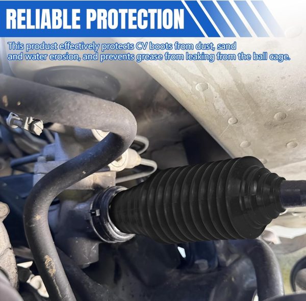 Hbxdeco CV Axle Boot Kit Silicone Flexible-4