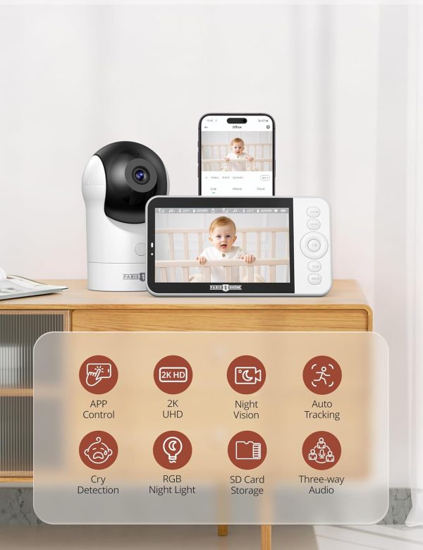Pavo Baby Monitor White CloudEdge-7