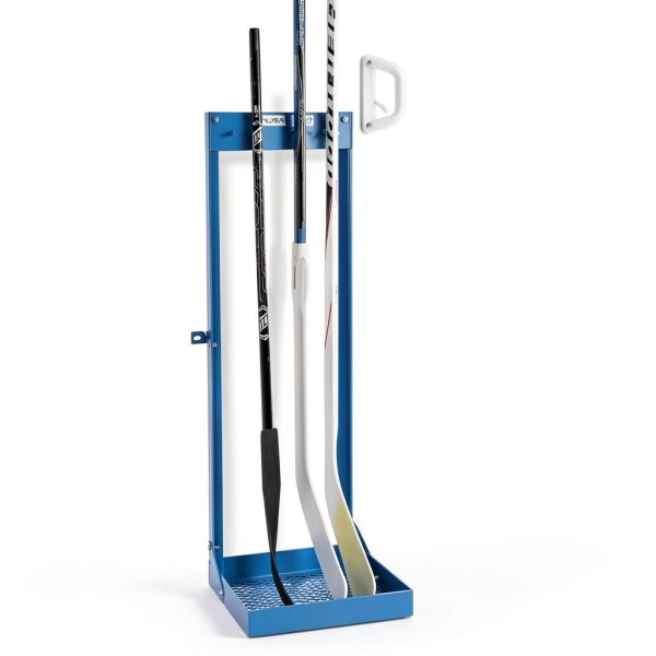 Krusader Blue Hockey Stick Holder for Home Use-4