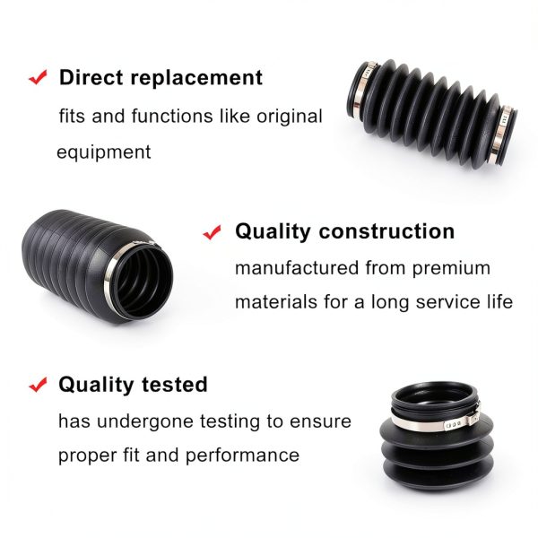 AUCERAMIC Rear Drive Shaft Boot for Dodge Ram 2500 3500-4