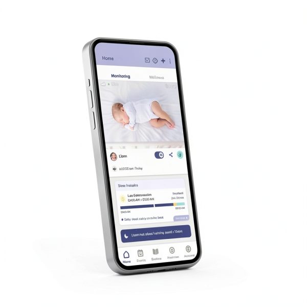 Hubble Connected Smart Baby Monitor Plastic 5 Inch Touch-3