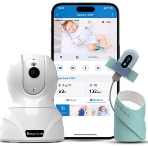Babytone Smart Sleep Sock Blue Plastic Monitor-0