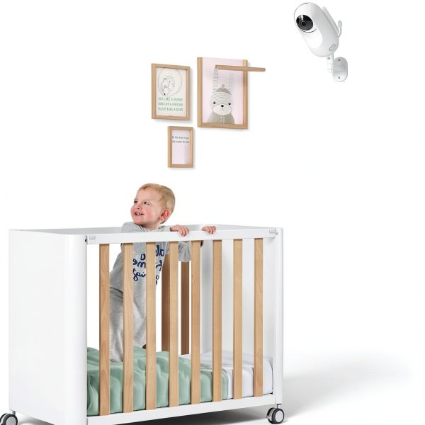 Momcozy Baby Monitor Wall Mount White ABS-6
