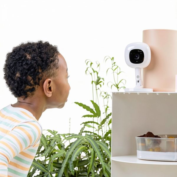Nanit Pro Smart Baby Monitor White Monitor & Flex Stand-7