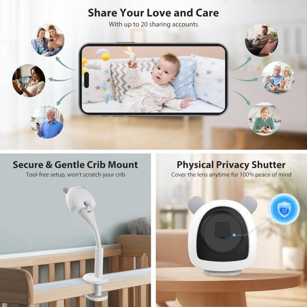 VerdiNex Premier White Baby Monitor-2