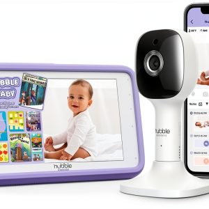 Hubble Connected Smart Baby Monitor Plastic 5 Inch Touch-0