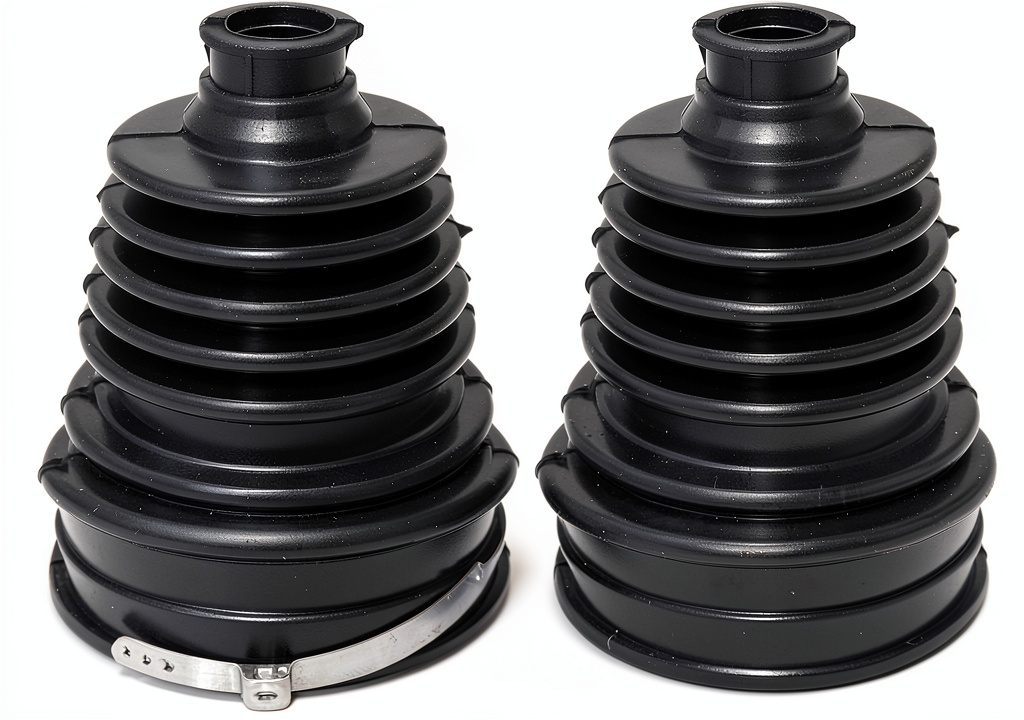 Installing Saihisday Shaft CV Boot Kit Replacement on a wooden workbench