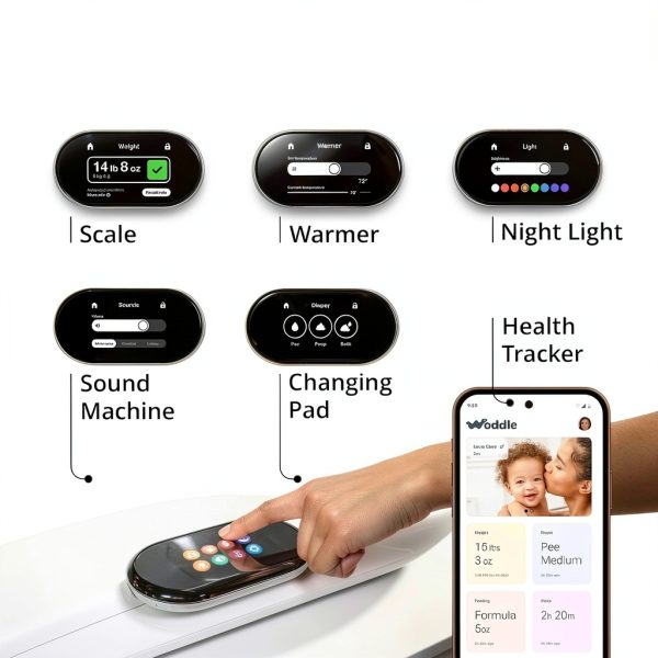 Woddle Smart Baby Monitor Changing Pad-2