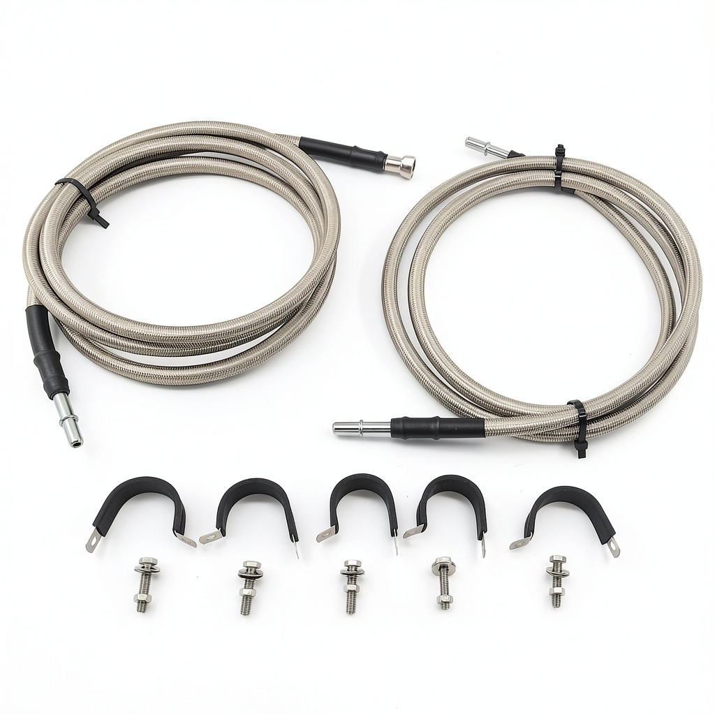 Chevrolet Silverado fuel line installation