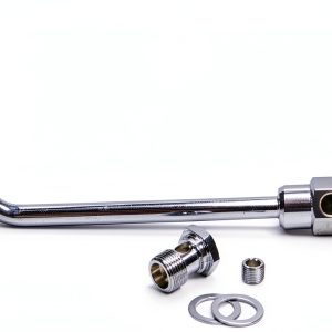 Edelbrock Chrome Steel Fuel Line 3/8 Barbed-0