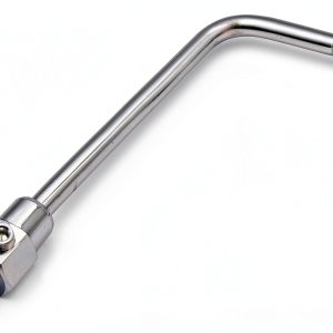 Fuel Line Hose LAFORMO Chrome Steel 3/8 In. Rubber with Triple Plating-0