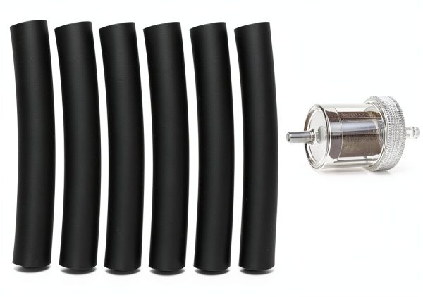 Fuel Tank Hose Clip Kit 5M by AQXMIOE Durable Metal Plastic RV-4