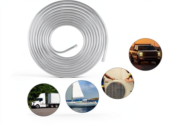 Aluminum Fuel Line 3/8" 25FT MuHize High Pressure 14213 PSI-3