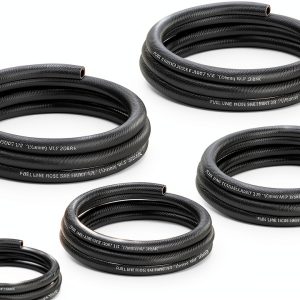 Fuel Line Hose Kit Stacool NBR Black 39in Multi‑Size 5 Piece Set-0