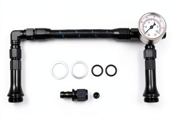 MSCRP Aluminum Fuel Line for Holley Dominator 4150 Series 7/8"-20 Blue-0