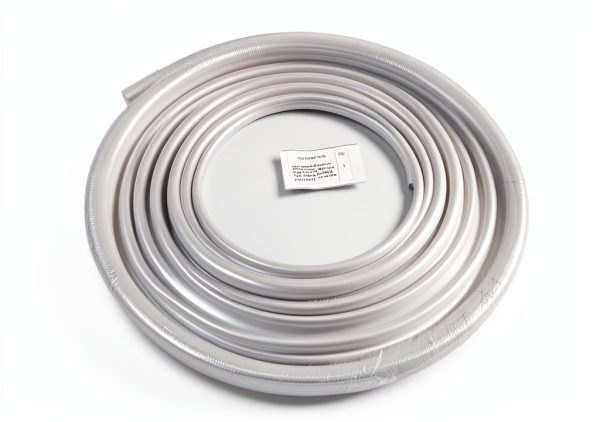 Shonee Aluminum 25FT Fuel Line Silver 3/8 Inch Flexible Hose-3