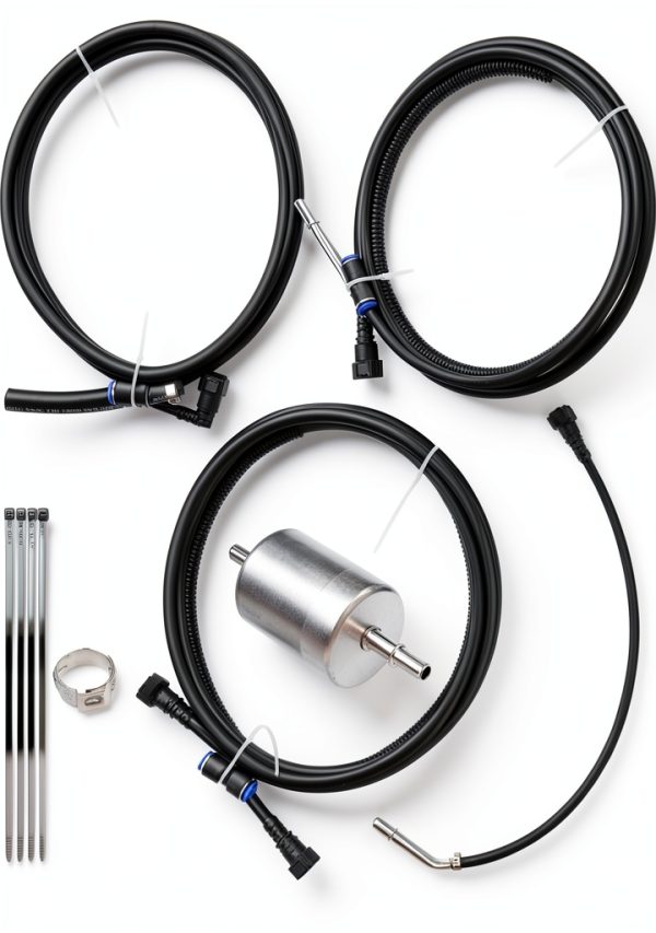 Fuel Line Kit Dexepe DH-1088-BK-LC for Silverado & Sierra Trucks-0