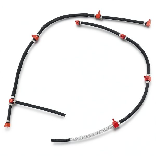 KPALAG Diesel Return Hose Assembly with Aluminum Connectors-8