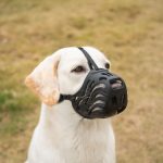 Dog Muzzle Silicone Large Breed Black L6 by Diketone-0