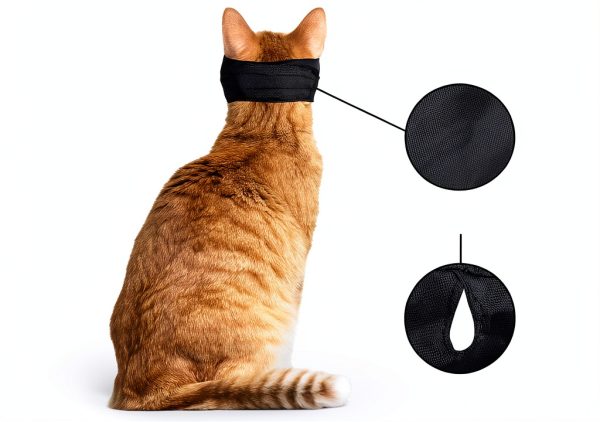 Cat Muzzle by Downtown Pet Supply Nylon Medium Grooming Muzzle-1