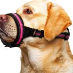 Dog Muzzle Wisle Adjustable Breathable Soft Muzzle for Small Large-0