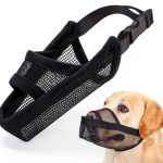 Crazy Felix Nylon Dog Muzzle – Breathable Mesh, Anti‑Bite, Black Small-0