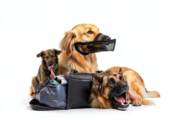 Crazy Felix Nylon Dog Muzzle – Breathable Mesh, Anti‑Bite, Black Small-6